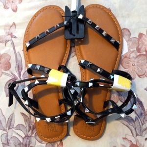 NWT Women's Studded Sandals